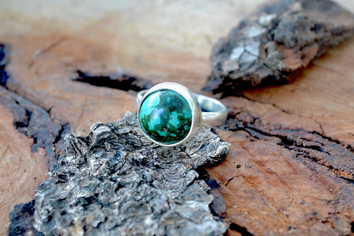 Turquoise Protection Healing Stone Ring