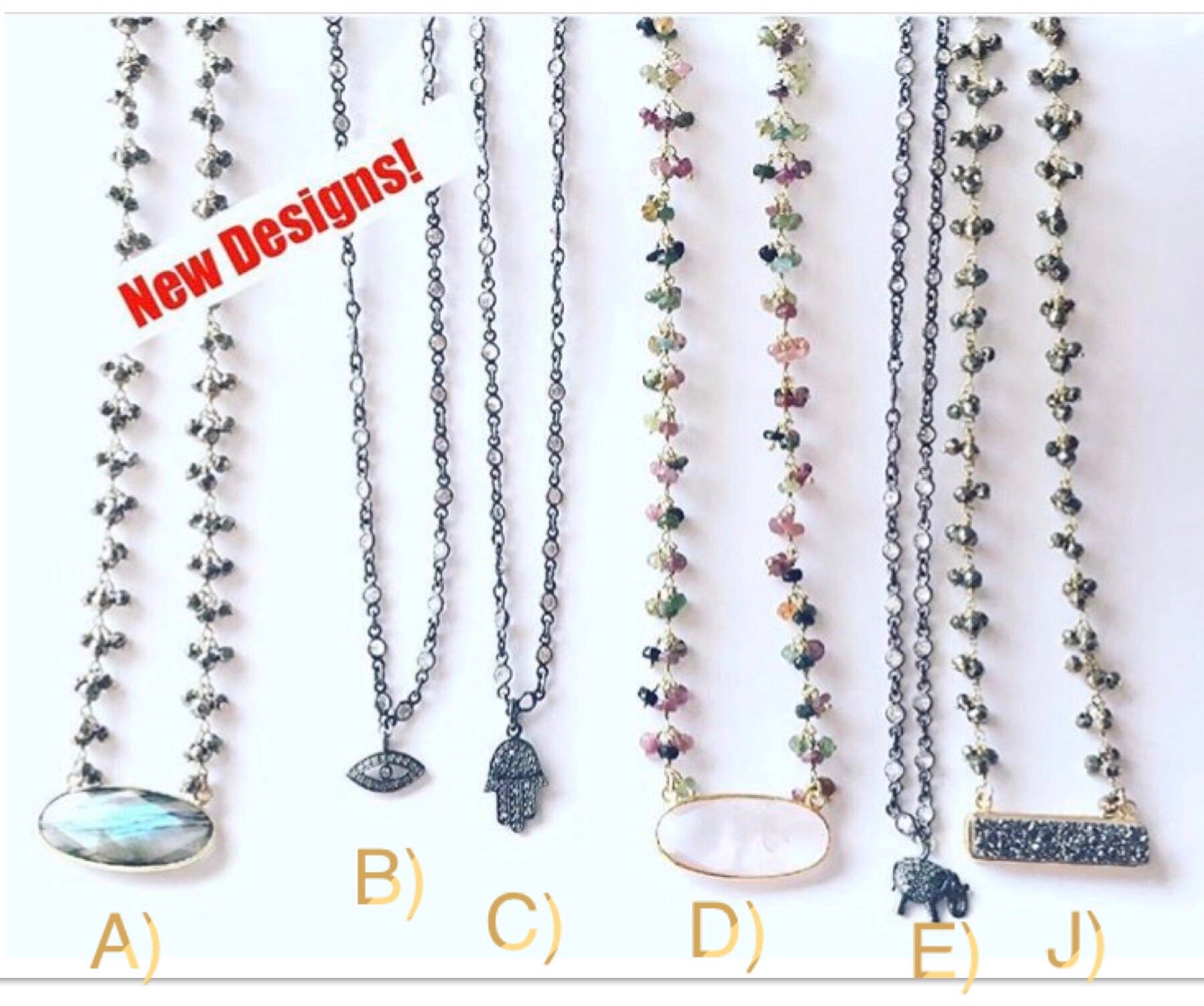 Healing Necklace/Diamond Sterling Silver