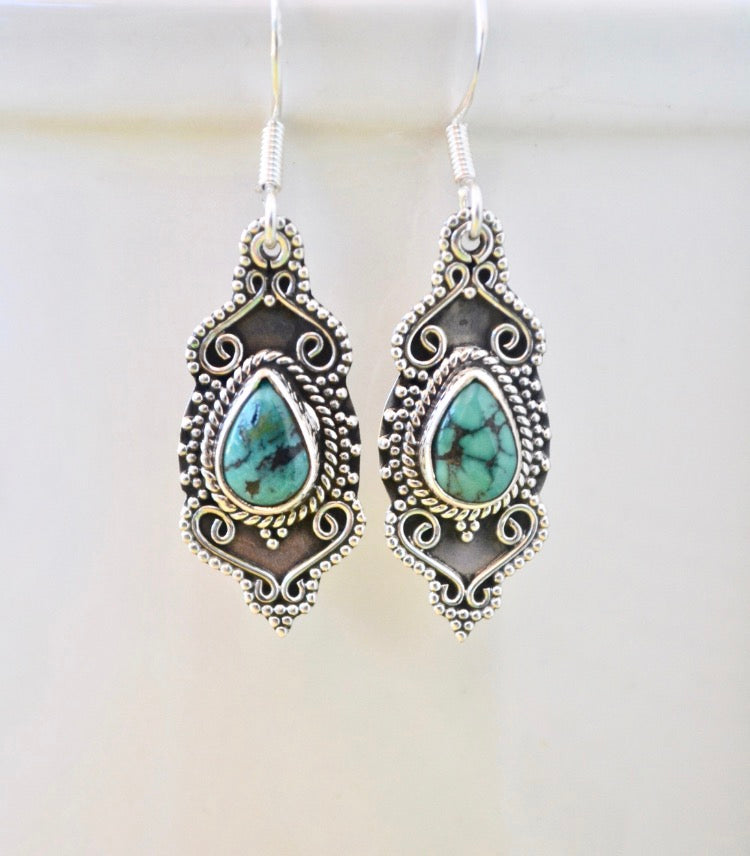 Sterling Silver Healing Gemstone Earrings