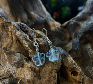Aquamarine Dangling Earrings