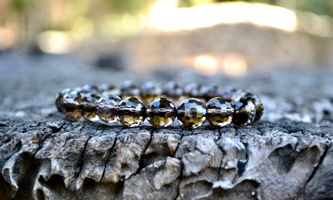 Smoky Quartz Stretch Bracelet