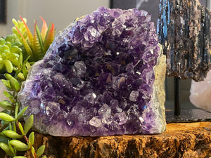 Free Standing Amethyst Energy Home Office Decor
