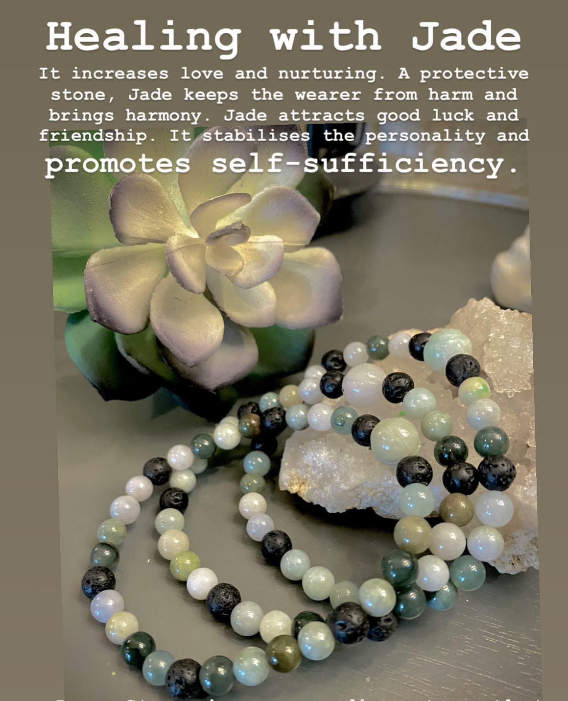 Lotus Carved Jade Bracelet for Prosperity Wisdom Peace